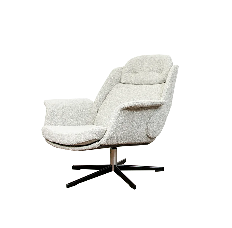 B7041 Swivel Armchair by Zakłady Przemysłu Meblarskiego w Radomsku, Poland, 1970s
