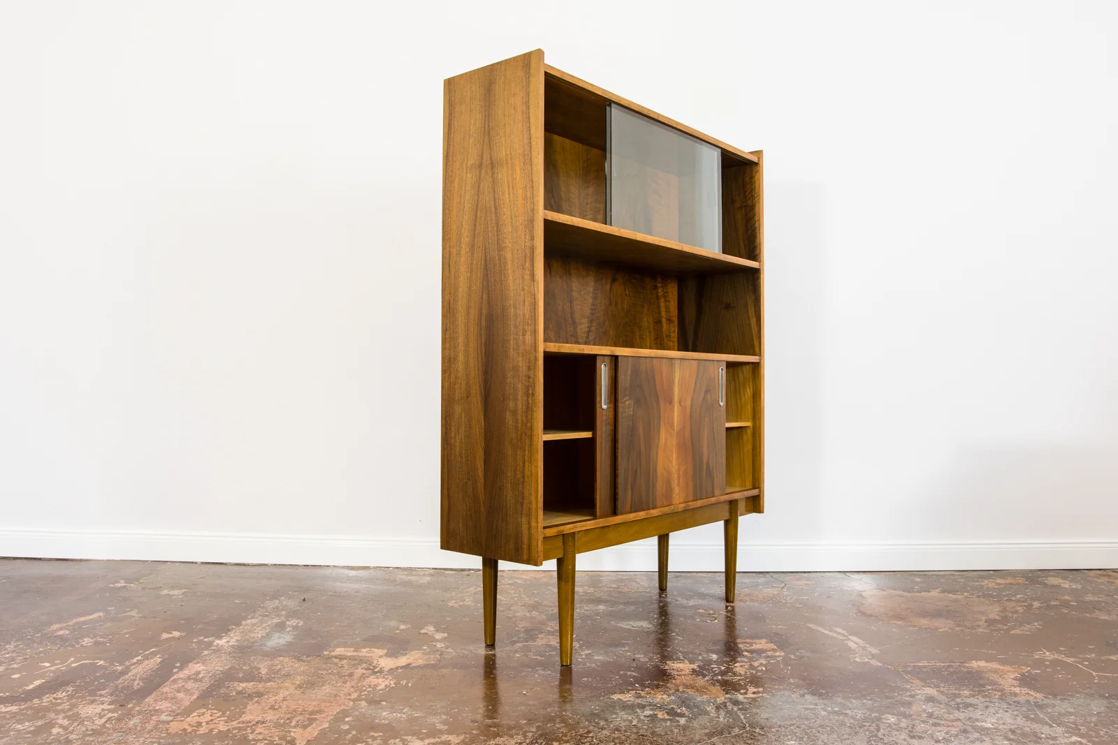 Display Cabinet, Bytomskie Fabryki Mebli, Poland, 1960s