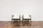 Pair of GFM-87 Armchairs Designed by Juliusz Kędziorek, Gościcińska Fabryka Mebli, Poland, 1960s