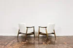 Pair of GFM-87 Armchairs Designed by Juliusz Kędziorek, Gościcińska Fabryka Mebli, Poland, 1960s