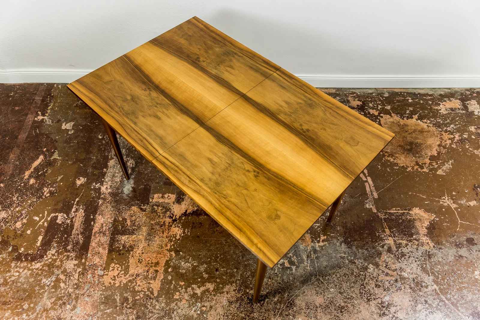 Extendable dining table, Bytomskie Fabryki Mebli, Poland, 1960s