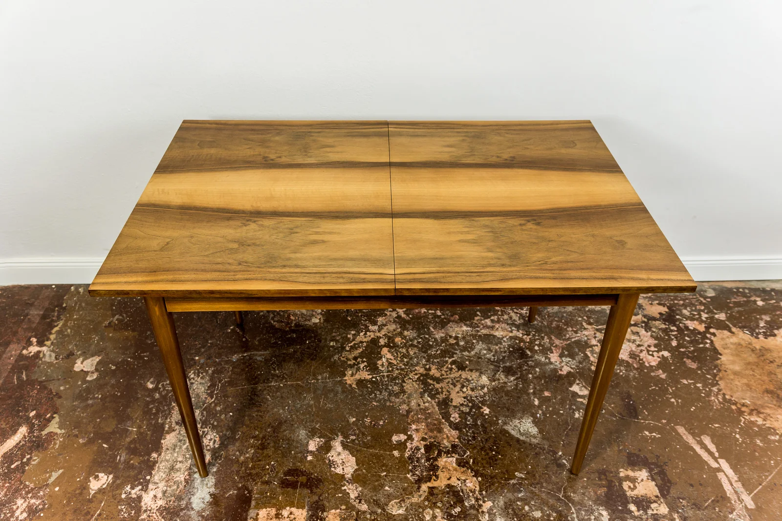 Extendable dining table, Bytomskie Fabryki Mebli, Poland, 1960s