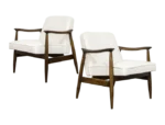 Pair of GFM-87 Armchairs Designed by Juliusz Kędziorek, Gościcińska Fabryka Mebli, Poland, 1960s