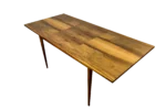 Extendable dining table, Bytomskie Fabryki Mebli, Poland, 1960s