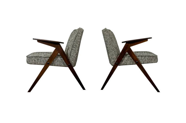 Vintage Polish Designer Armchairs