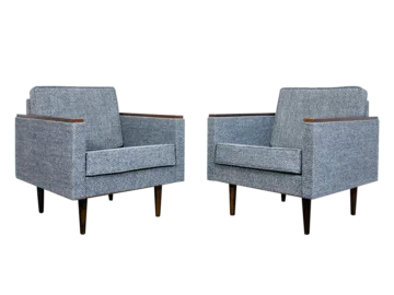 Pair of "Nowe-B" armchairs by Nowińskie Fabryki Mebli, Poland, 1970s