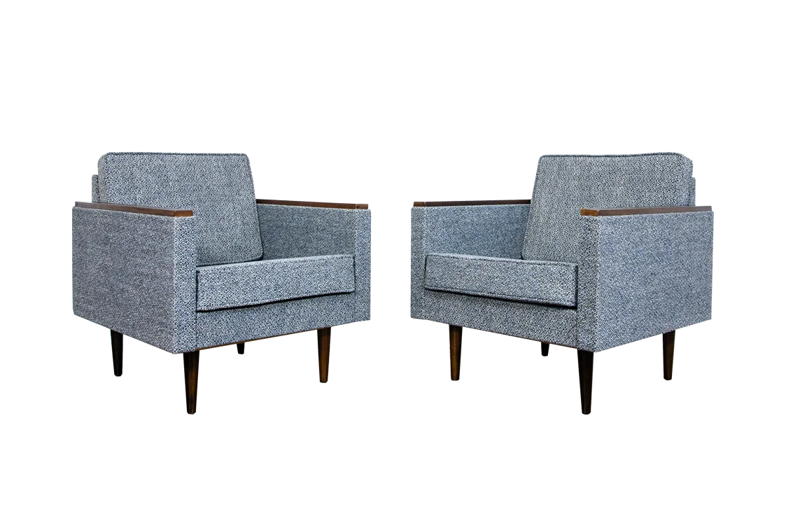 Pair of "Nowe-B" armchairs by Nowińskie Fabryki Mebli, Poland, 1970s