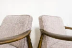 Pair of GFM-87 Armchairs by Juliusz Kędziorek, Gościcińska Fabryka Mebli, Poland, 1960s