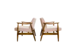 Pair of GFM-87 Armchairs by Juliusz Kędziorek, Gościcińska Fabryka Mebli, Poland, 1960s