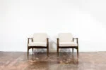 Pair of GFM-87 Armchairs Designed by Juliusz Kędziorek, Gościcińska Fabryka Mebli, Poland, 1960s