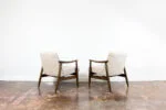 Pair of GFM-87 Armchairs Designed by Juliusz Kędziorek, Gościcińska Fabryka Mebli, Poland, 1960s