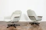 Pair of B7041 swivel armchairs, Zakłady Przemysłu Meblarskiego w Radomsku, Poland, 1970s