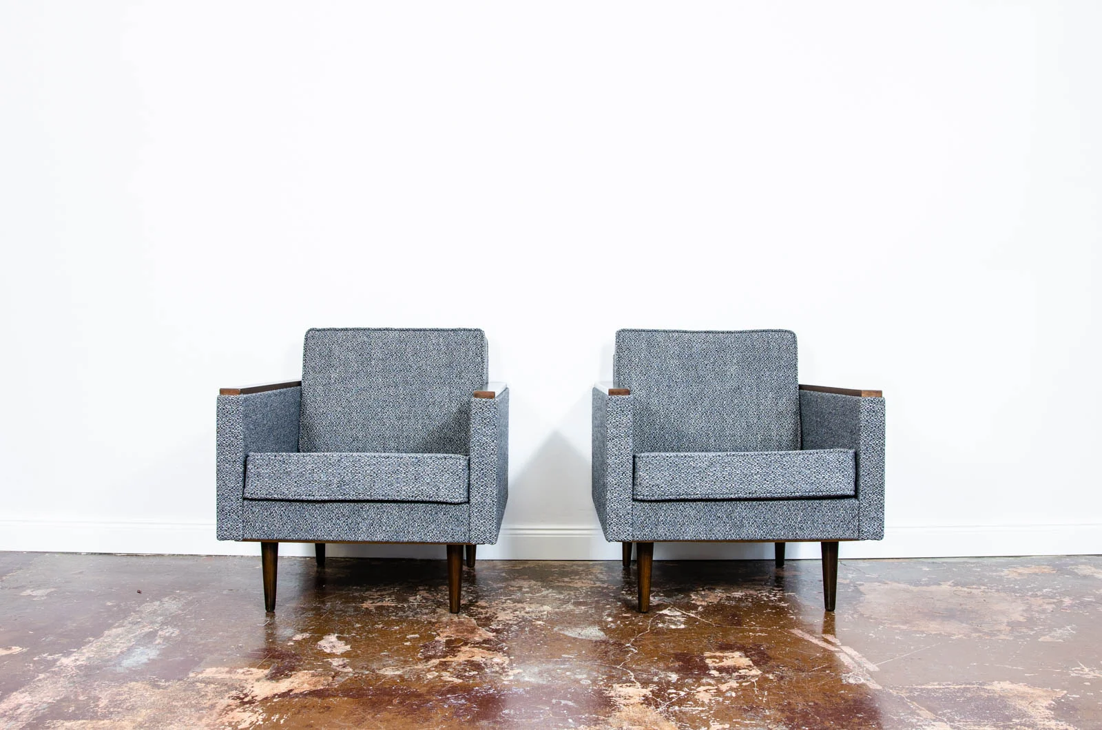 Pair of "Nowe-B" armchairs by Nowińskie Fabryki Mebli, Poland, 1970s
