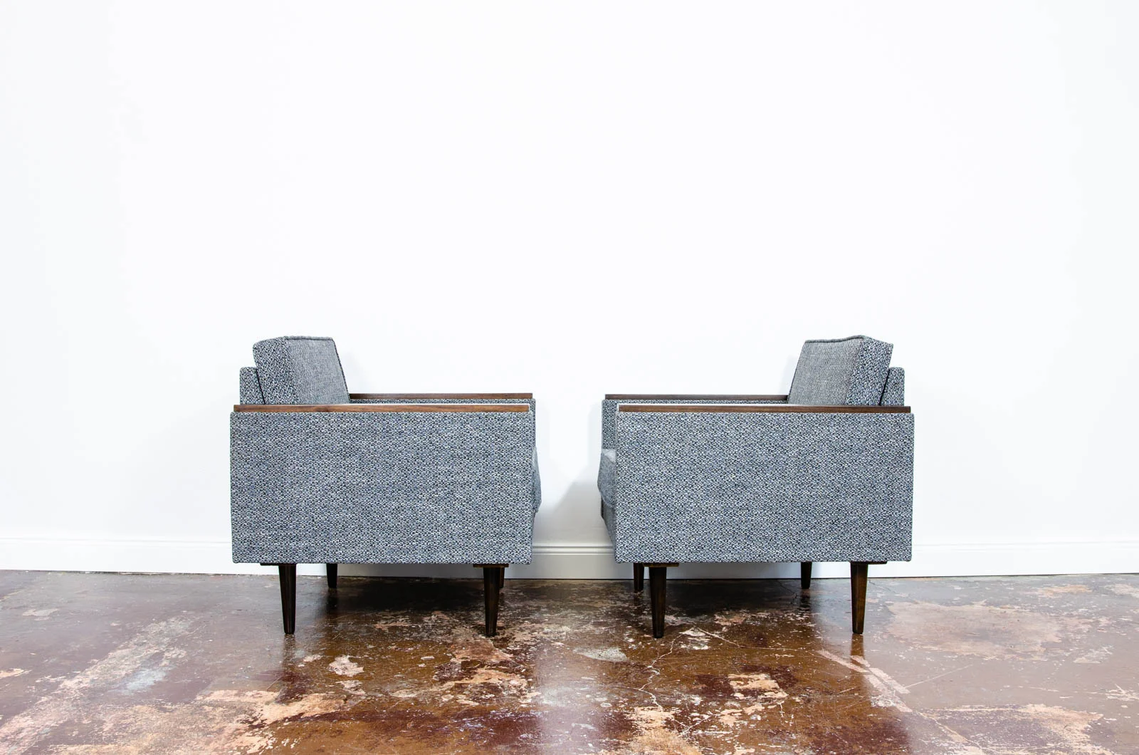 Pair of "Nowe-B" armchairs by Nowińskie Fabryki Mebli, Poland, 1970s