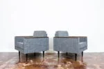 Pair of "Nowe-B" armchairs by Nowińskie Fabryki Mebli, Poland, 1970s