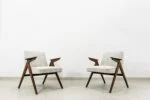 4 “Bunny” Armchairs, Model 300-177, Dolnośląska Fabryka Mebli, Poland, 1970s