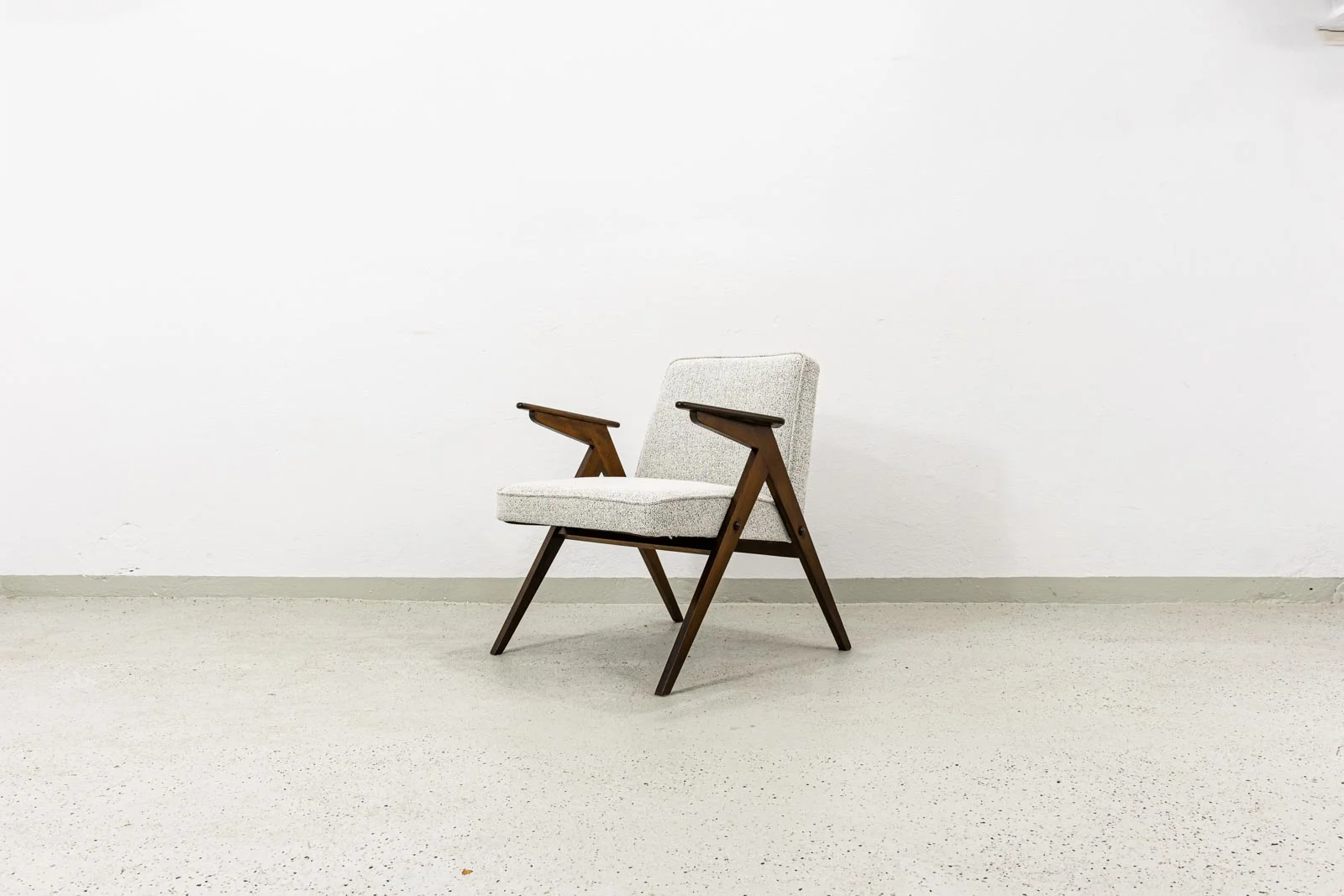 4 “Bunny” Armchairs, Model 300-177, Dolnośląska Fabryka Mebli, Poland, 1970s