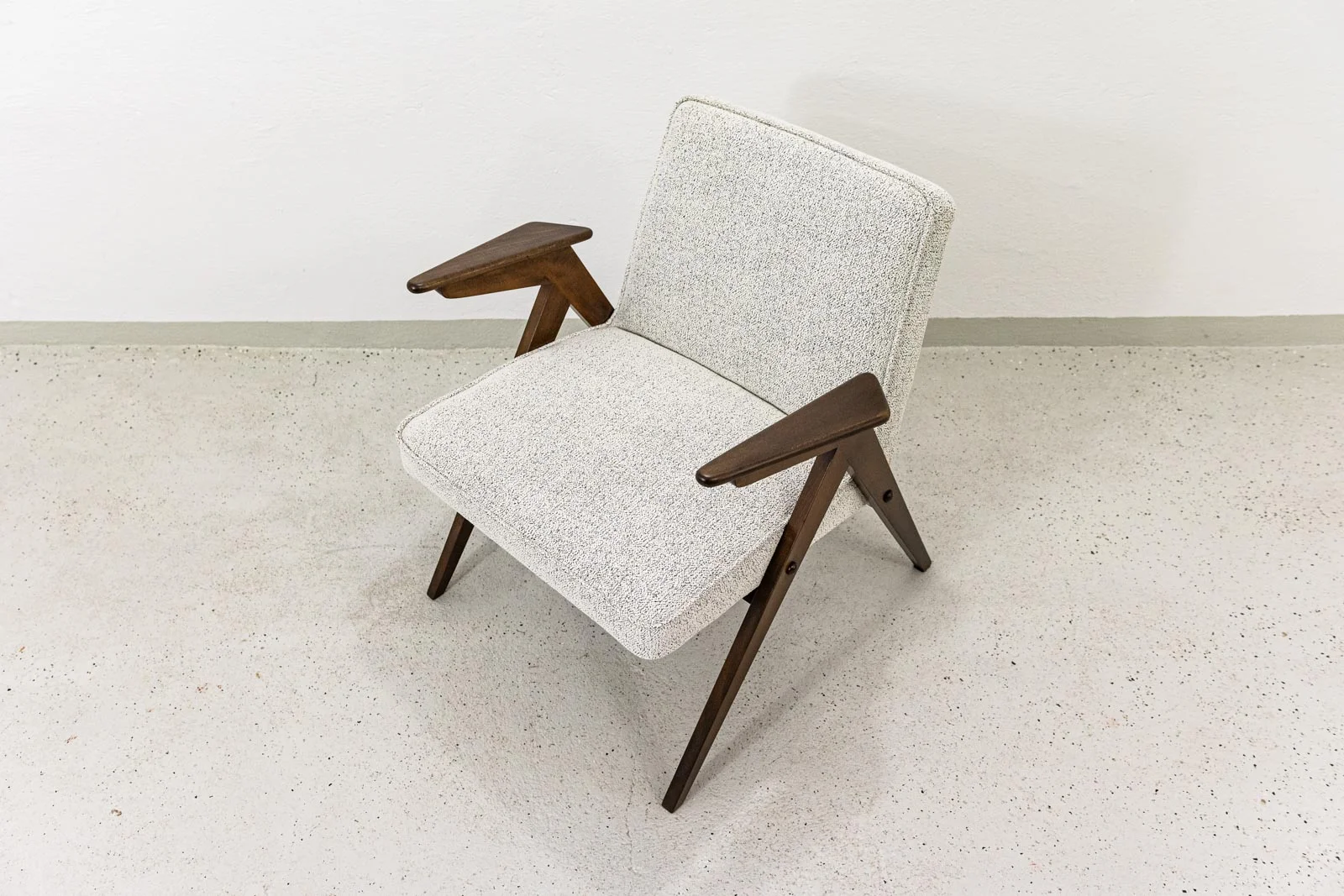4 “Bunny” Armchairs, Model 300-177, Dolnośląska Fabryka Mebli, Poland, 1970s