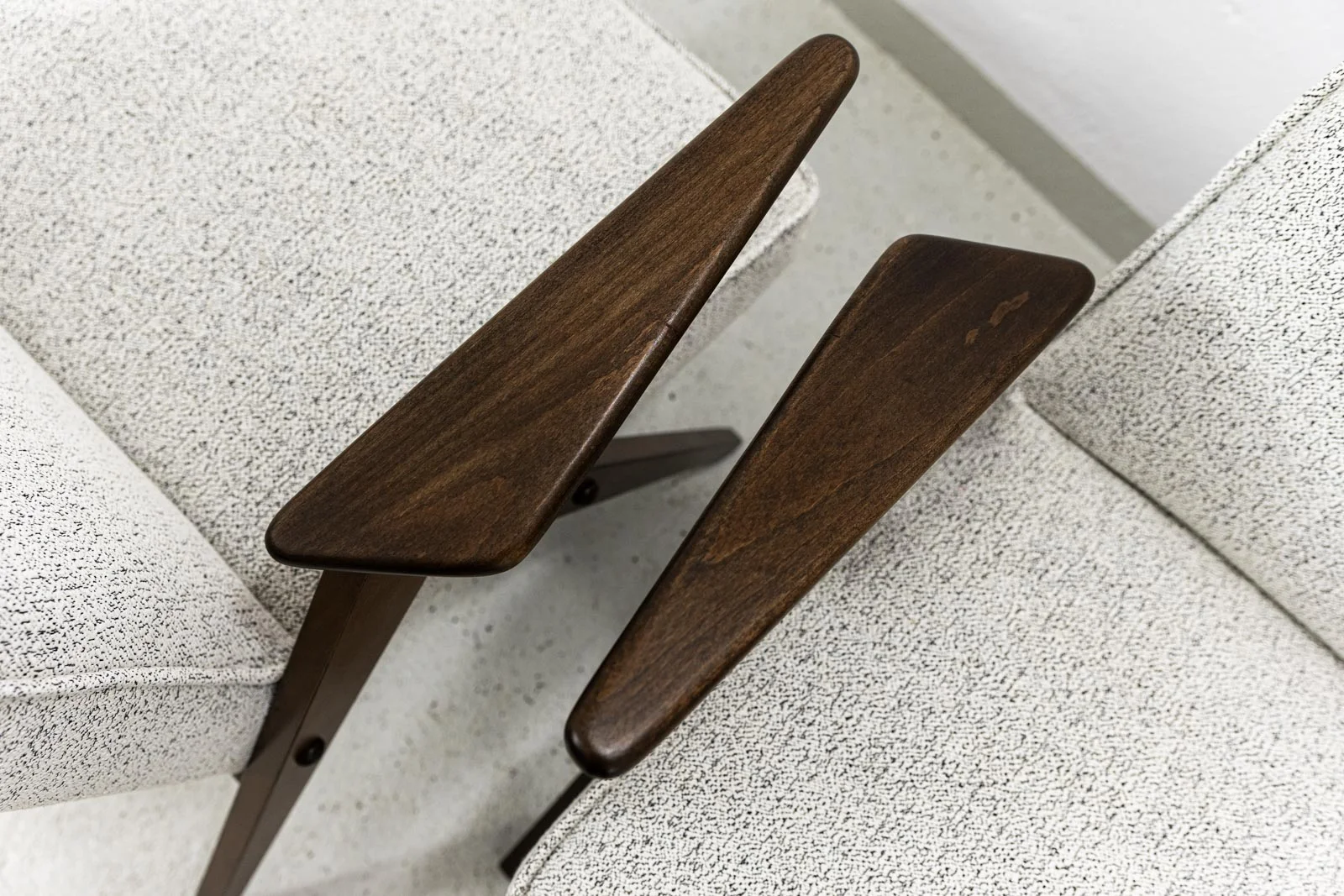 4 “Bunny” Armchairs, Model 300-177, Dolnośląska Fabryka Mebli, Poland, 1970s
