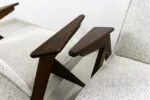 4 “Bunny” Armchairs, Model 300-177, Dolnośląska Fabryka Mebli, Poland, 1970s
