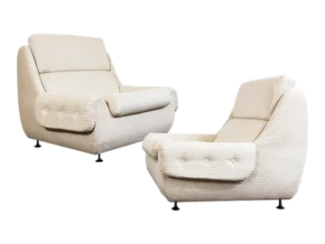 Pair of armchairs, Jitona, Soběslav, Czechoslovakia, 1970s