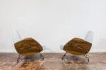 Pair of 360 armchairs, designed by Janusz Różański, Poland, 1960s