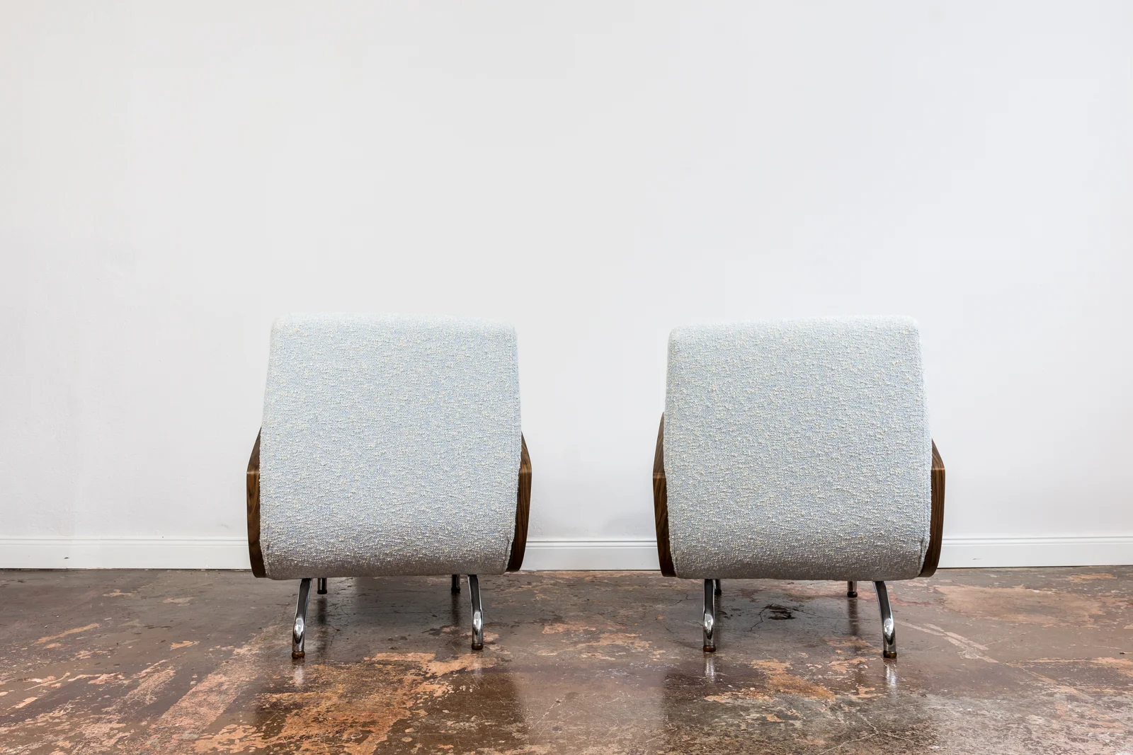 Pair of 360 armchairs, designed by Janusz Różański, Poland, 1960s