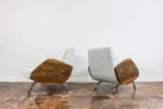 Pair of 360 armchairs, designed by Janusz Różański, Poland, 1960s
