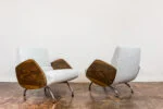 Pair of 360 armchairs, designed by Janusz Różański, Poland, 1960s