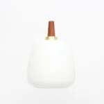 Szklana lampa, Dania, lata 60