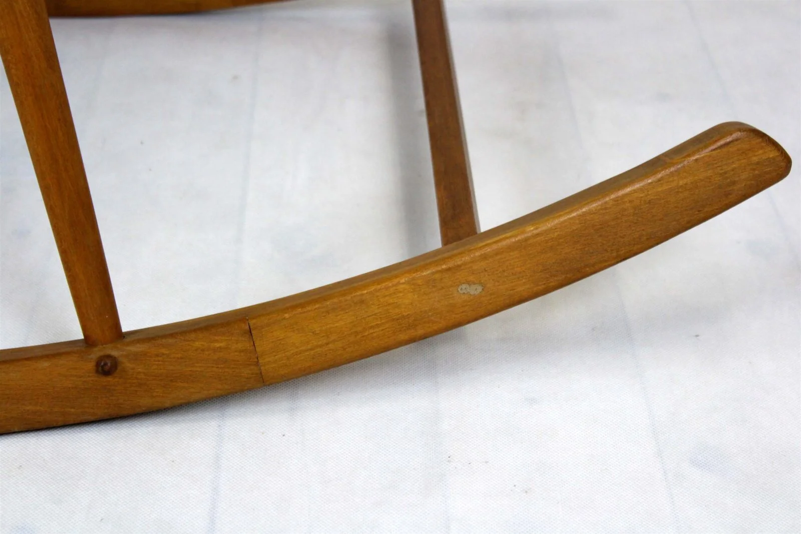 Rattan Rocking Chair, Czechoslovakia, 1960s