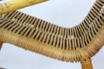 Rattan Rocking Chair, Czechoslovakia, 1960s