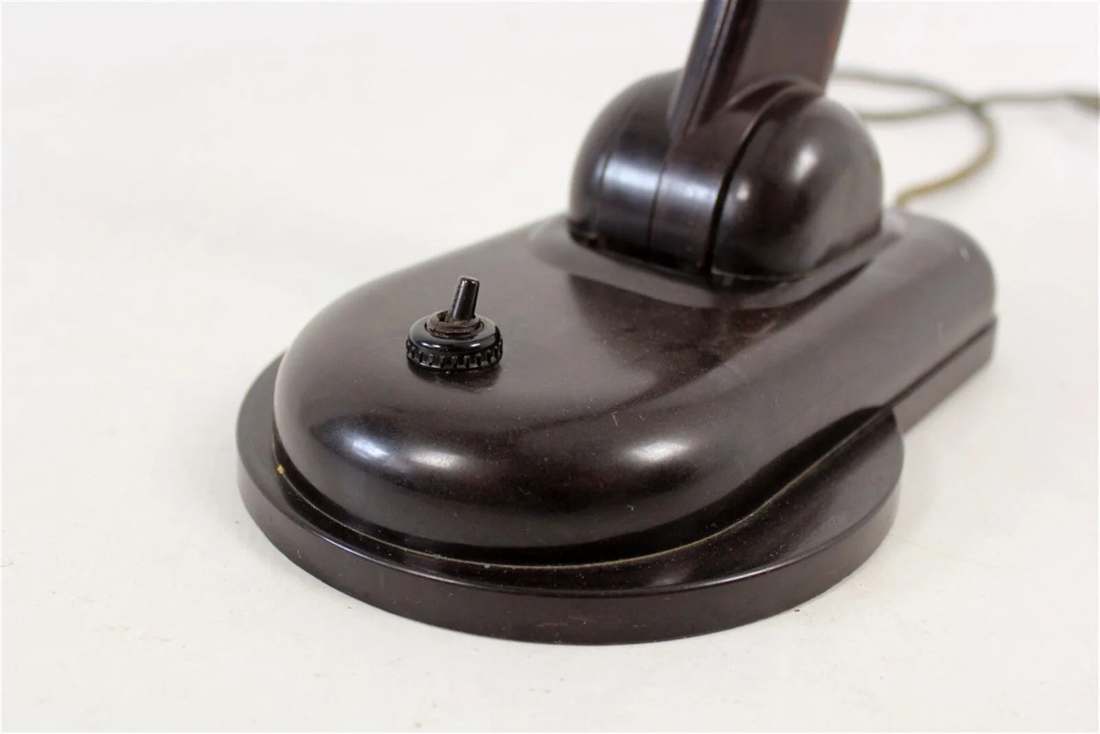 Bakelite Sigma lamp, designed by Christian Dell for Heinrich Römmler, Germany, 1930s