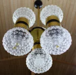 Ceiling Lamp, Napako, Czechoslovakia, 1970s