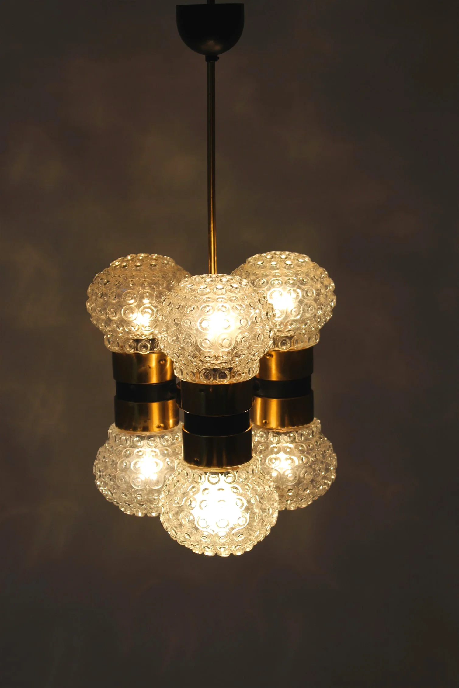 Ceiling Lamp, Napako, Czechoslovakia, 1970s