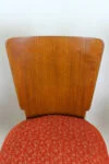 Set of 4 H-214 chairs, designed by J. Halabala, UP Závody, 1950s