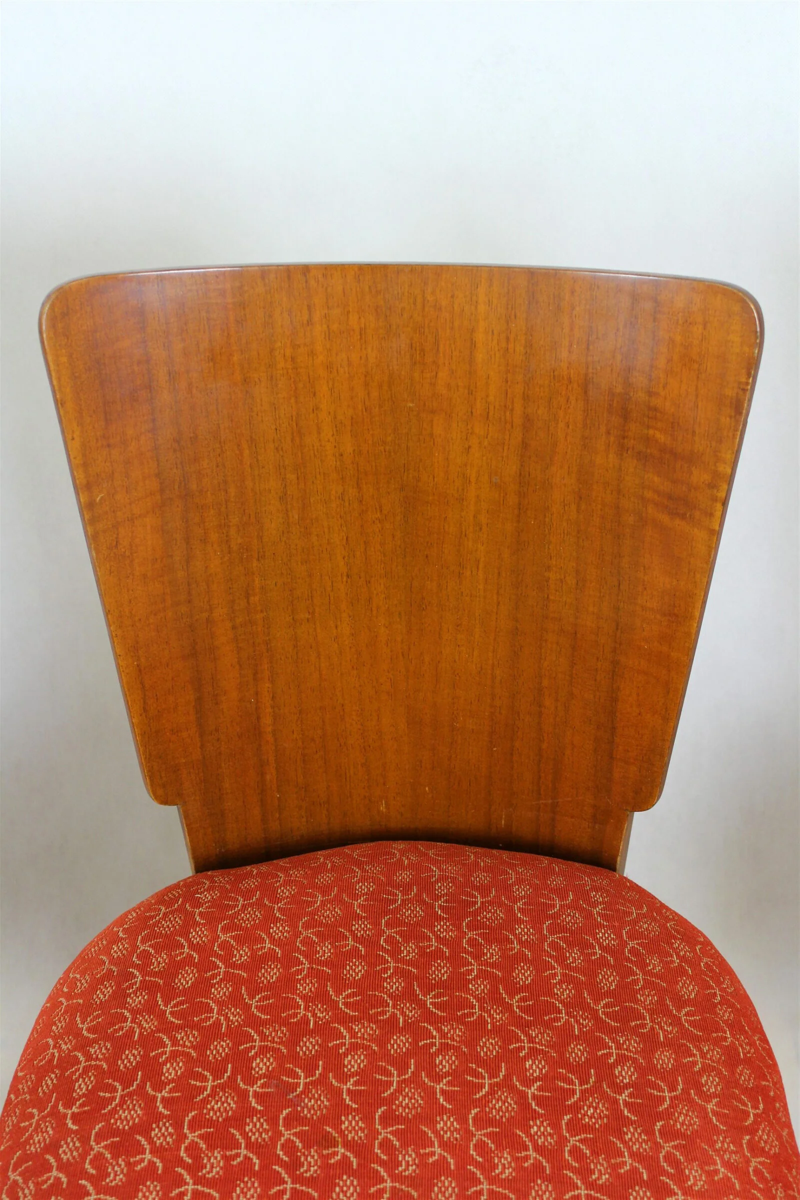 Set of 4 H-214 chairs, designed by J. Halabala, UP Závody, 1950s