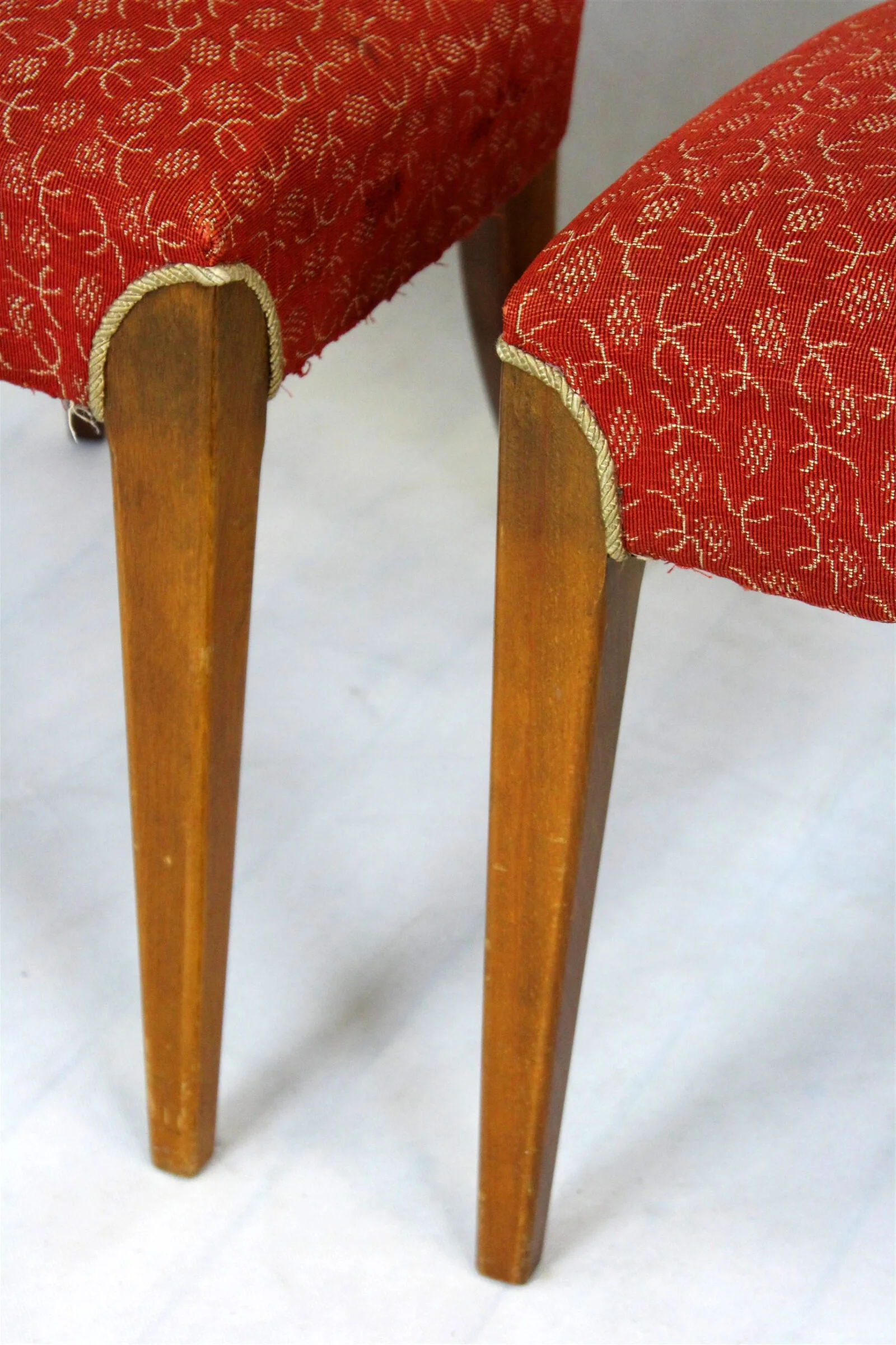 Set of 4 H-214 chairs, designed by J. Halabala, UP Závody, 1950s