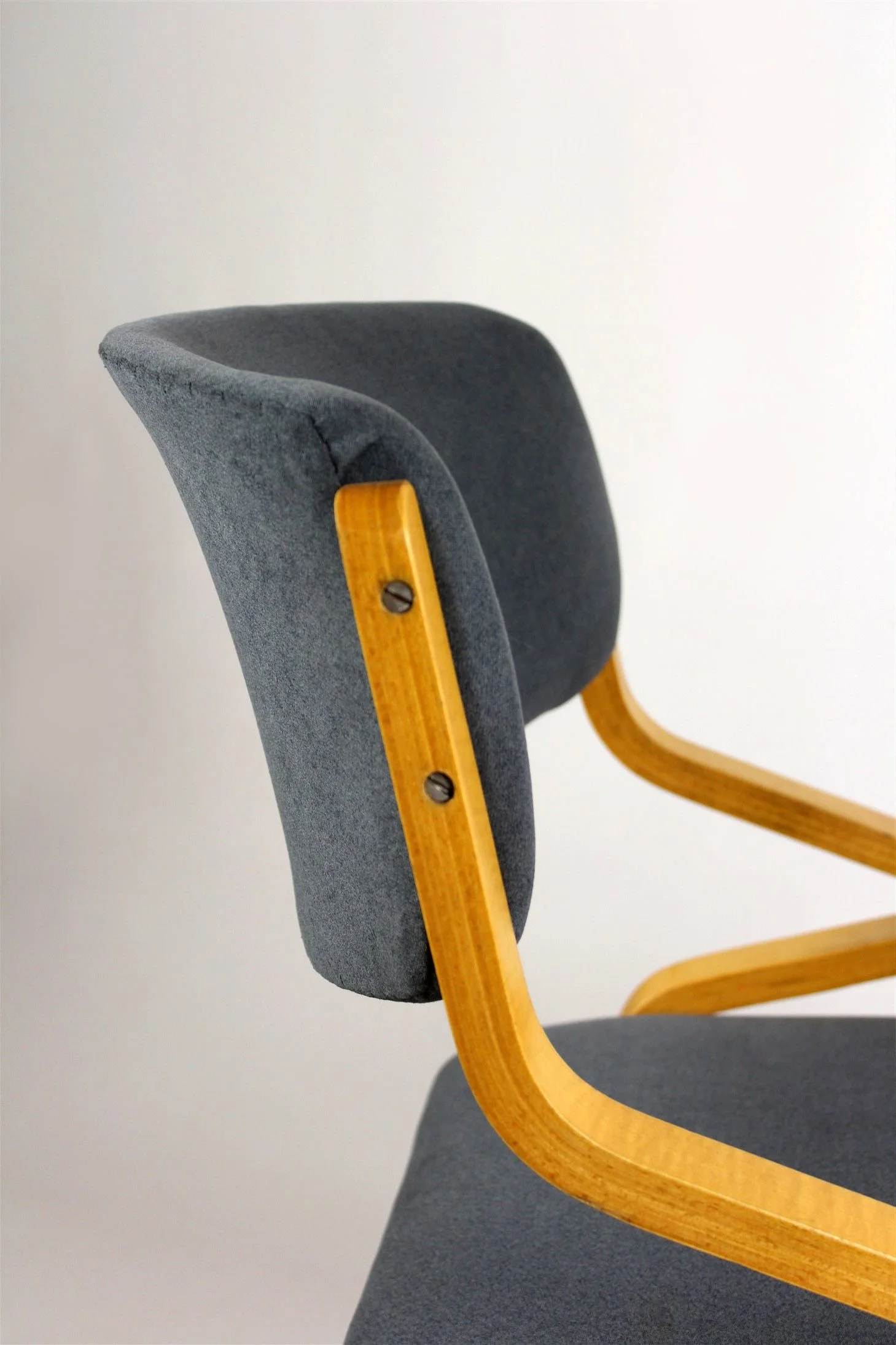 Set of 4 chairs, designed by Ludvik Volak, Holesov, Czechoslovakia, 1970s