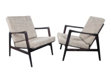 Pair of “Stefan” Armchairs, Type 300-139, Swarzędzkie Fabryki Mebli, Poland, 1960s