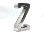 Aluminium Letter Z, Germany, the 1970s