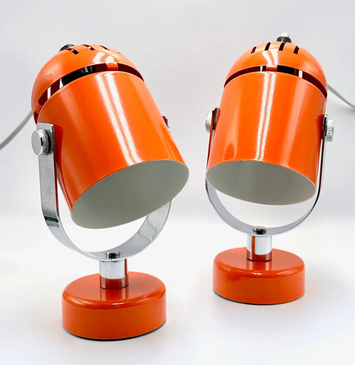 Pair of lamps designed by Stanislav Indra, Combi Lux, Czechoslovakia, 1970s