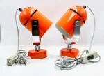 Pair of lamps designed by Stanislav Indra, Combi Lux, Czechoslovakia, 1970s