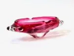 Glass ashtray designed by Miloslav Klinger, Železný Brod, Czechoslovakia, 1960s