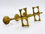 Bronze candleholder, Heinz Goll, Austria, 1970s