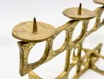 Bronze candleholder, Heinz Goll, Austria, 1970s