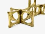 Bronze candleholder, Heinz Goll, Austria, 1970s