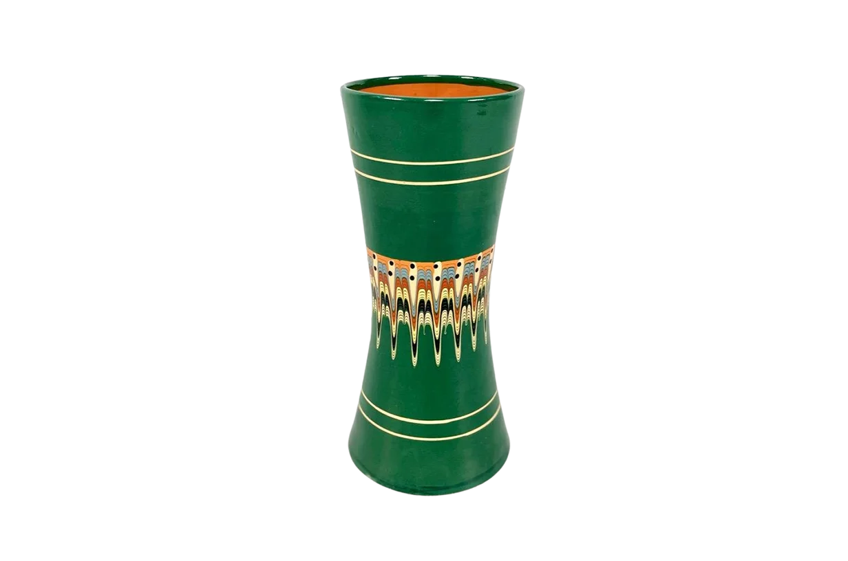 Glazed vase, Bulgaria, 1970s
