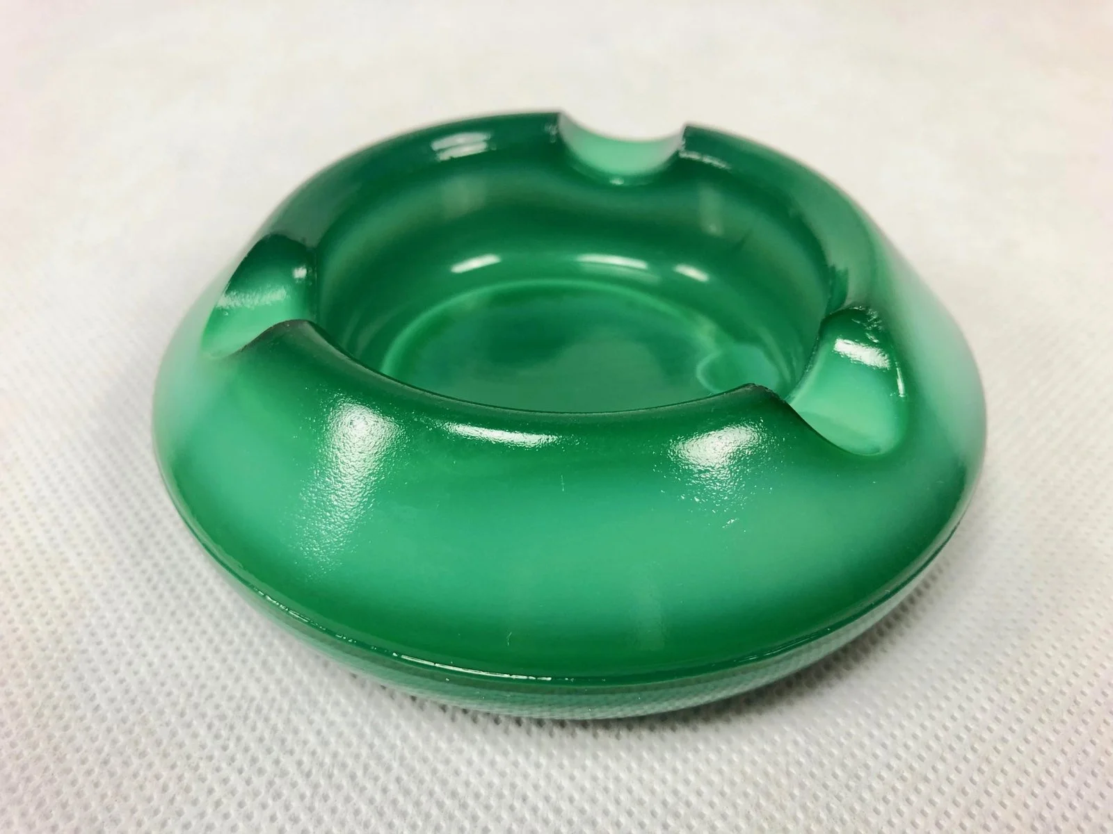Glass ashtray, Jablonecké Sklárny, Czechoslovakia, 1960s