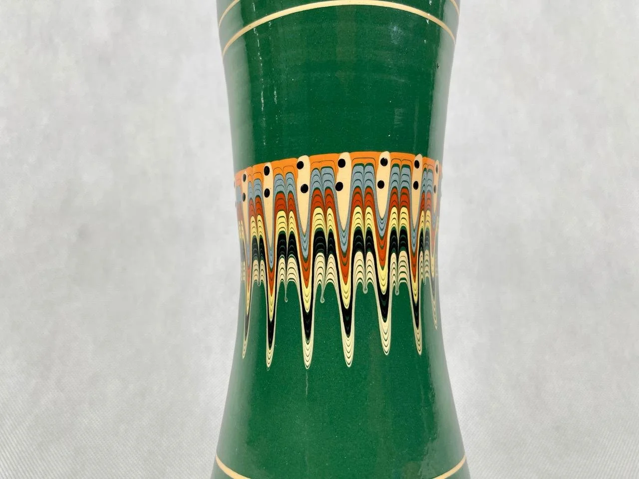 Glazed vase, Bulgaria, 1970s
